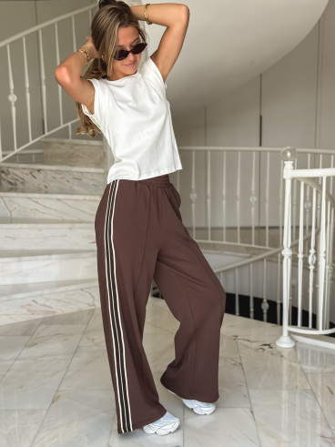 Pantalon Adrianna - Chocolat