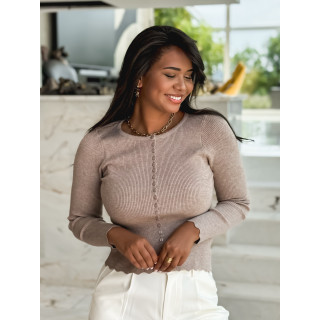 Blouse Dorothy - Taupe