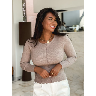 Blouse Dorothy - Taupe