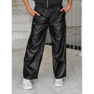Pantalon simili cuir Amana - Noir
