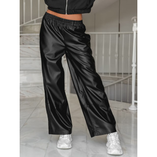 Pantalon simili cuir Amana - Noir