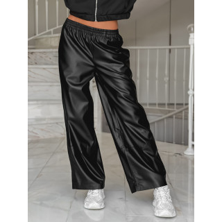 Pantalon simili cuir Amana - Noir