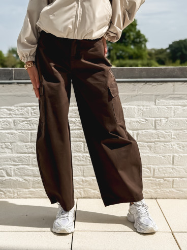 Jeans Marline - Chocolat Jeans Marline - Chocolat