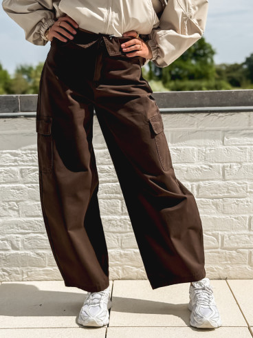 Jeans Marline - Chocolat Jeans Marline - Chocolat