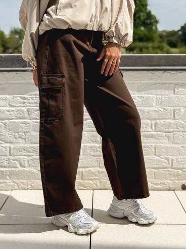Jeans Marline - Chocolat Jeans Marline - Chocolat