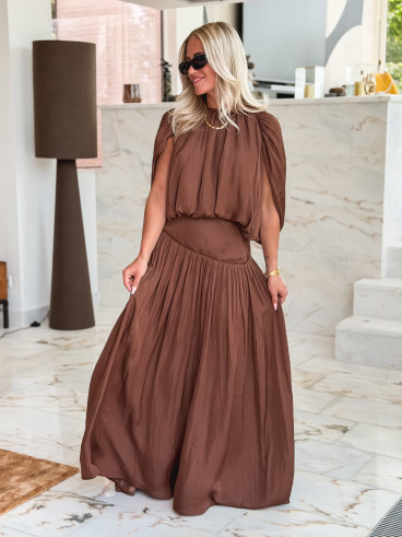 Blouse Zafira - Chocolat Blouse Zafira - Chocolat