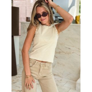 Débardeur Franca - Beige