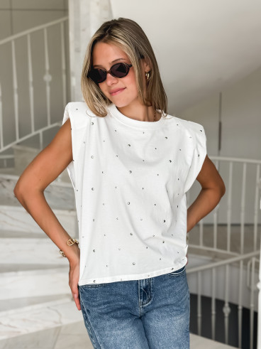T-shirt Agda - Blanc