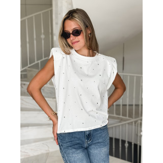 T-shirt Agda - Blanc