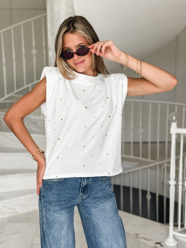 T-shirt Agda - Blanc