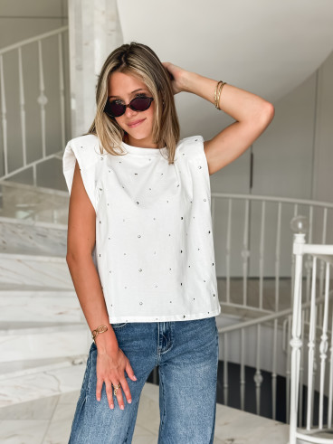 T-shirt Agda - Blanc