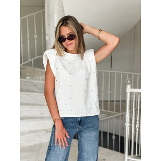 T-shirt Agda - Blanc