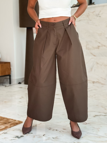 Pantalon Théora - Chocolat