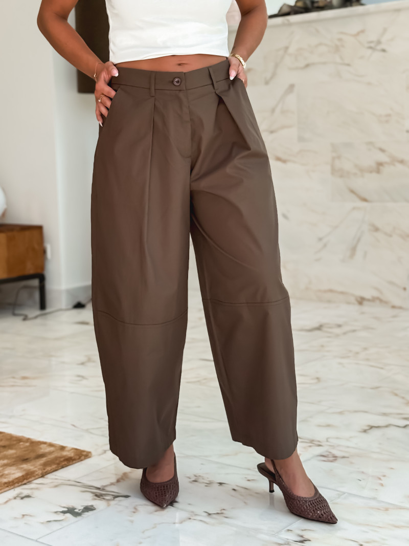 Pantalon Théora - Chocolat