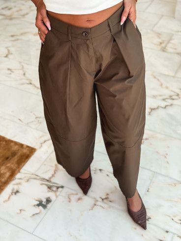 Pantalon Théora - Chocolat