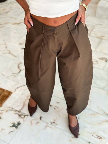 Pantalon Théora - Chocolat
