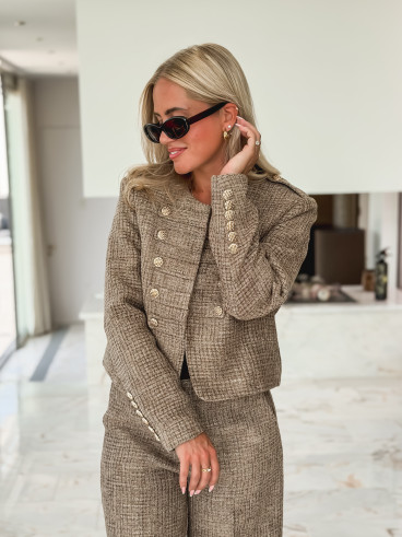 Veste Mathilde - Taupe