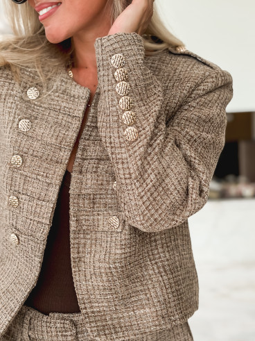Veste Mathilde - Taupe