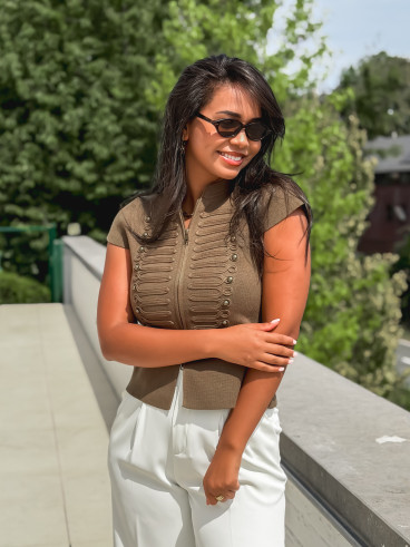 Blouse Robine - Kaki Blouse Robine - Kaki