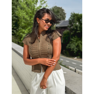 Blouse Robine - Kaki