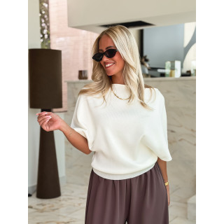 Blouse Flore - Ecru