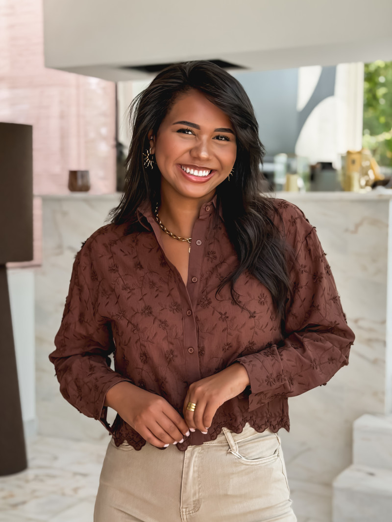Chemise Anastasia - Chocolat Chemise Anastasia - Chocolat