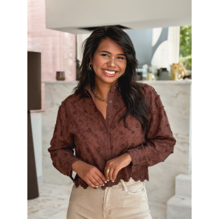 Chemise Anastasia - Chocolat