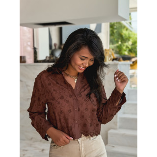 Chemise Anastasia - Chocolat