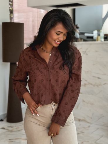 Chemise Anastasia - Chocolat Chemise Anastasia - Chocolat