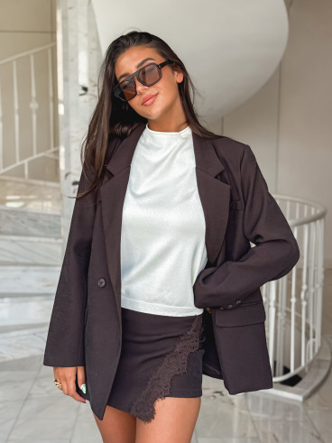 Blazer Sabine - Chocolat