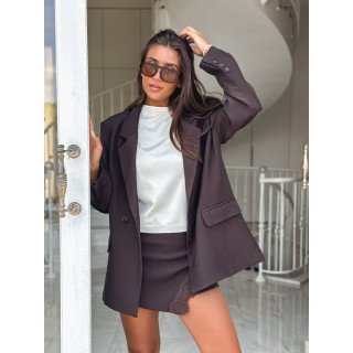 Blazer Sabine - Chocolat