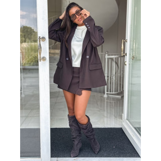 Blazer Sabine - Chocolat