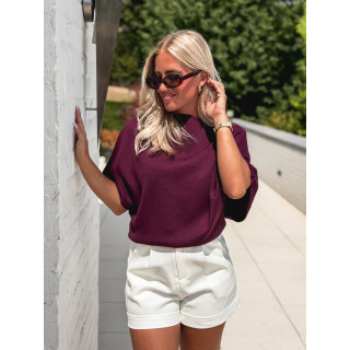 Blouse Flore - Bordeaux