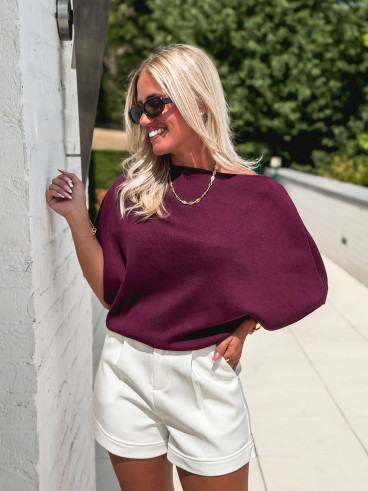 Blouse Flore - Bordeaux