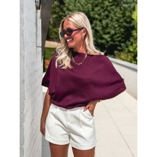 Blouse Flore - Bordeaux