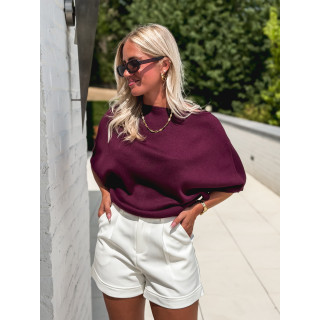 Blouse Flore - Bordeaux