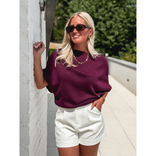 Blouse Flore - Bordeaux
