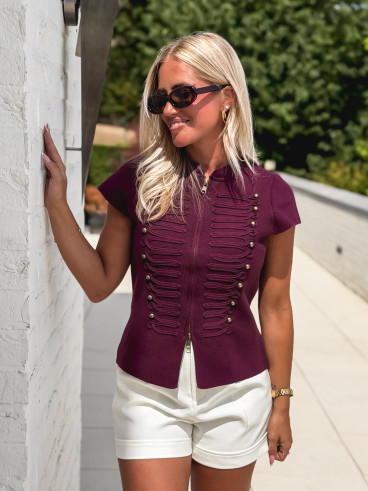 Blouse Robine - Bordeaux