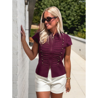 Blouse Robine - Bordeaux