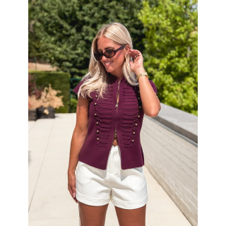 Blouse Robine - Bordeaux