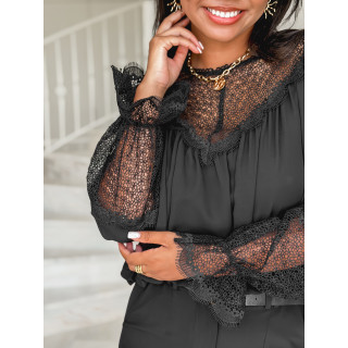Blouse Cornélia - Noir