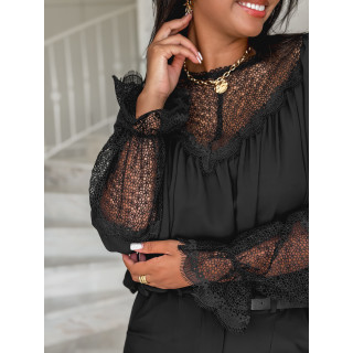 Blouse Cornélia - Noir