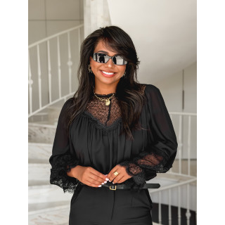 Blouse Cornélia - Noir