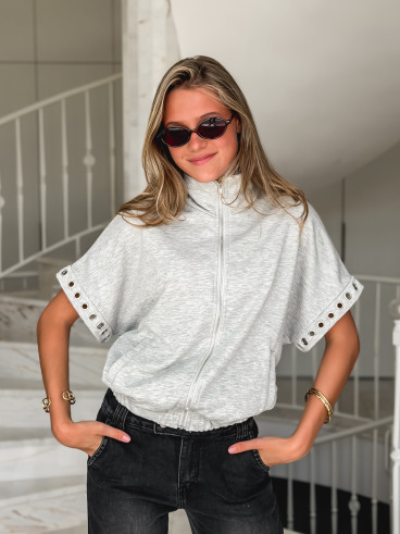 Gilet Alisa - Gris