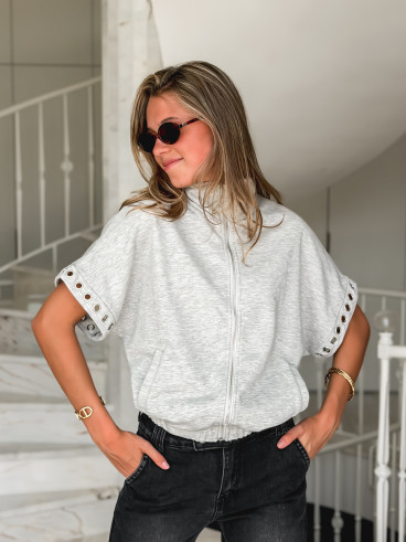 Gilet Alisa - Gris