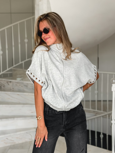 Gilet Alisa - Gris