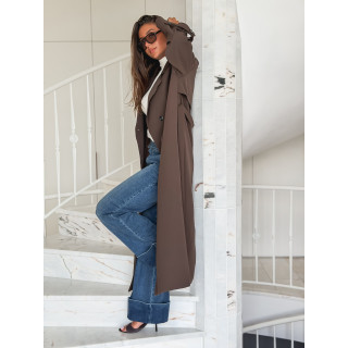Trench Faustina - Chocolat