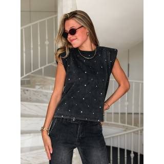 T-shirt Agda - Noir