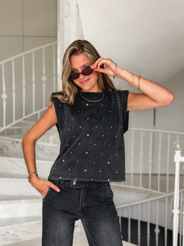 T-shirt Agda - Noir T-shirt Agda - Noir