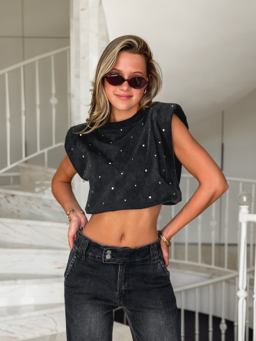T-shirt Agda - Noir T-shirt Agda - Noir